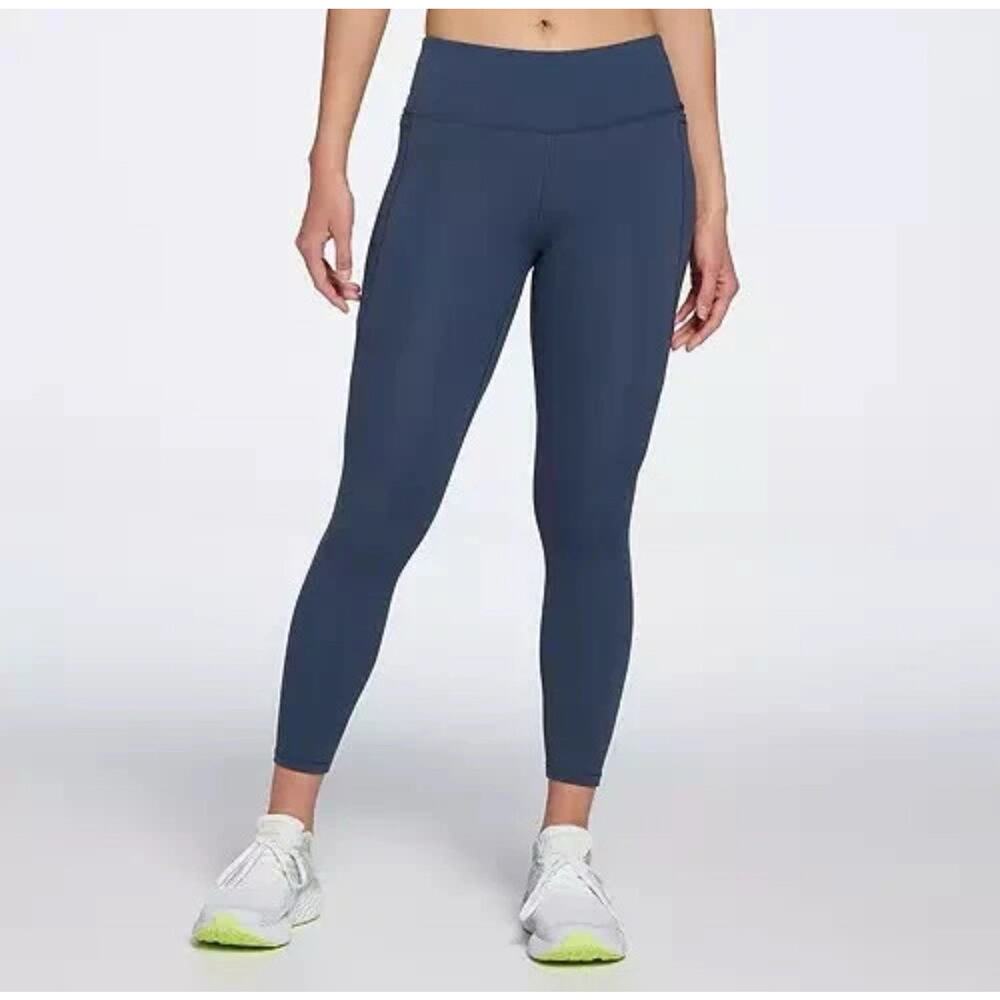 NWT CALIA Women's Energize 7/8 Tight Leggings 2XS Ardosia Slate Blue Gray Yoga